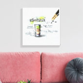 Hiroshima Canvas Afdruk (Insitu (Woonkamer))