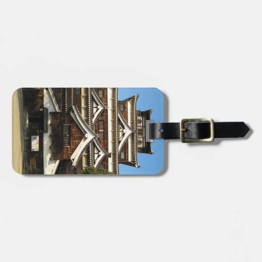 Hiroshima Castle 広 島 城, Hiroshima, Japan Bagagelabel (Voorkant horizontaal)