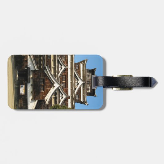 Hiroshima Castle 広 島 城, Hiroshima, Japan Bagagelabel (Achterkant horizontaal)