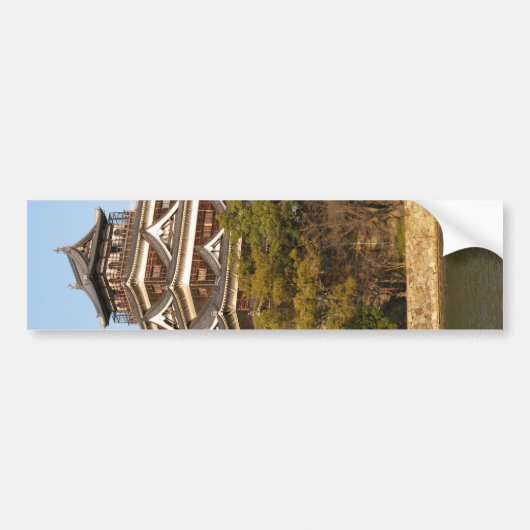 Hiroshima Castle 広 島 城, Hiroshima, Japan Bumpersticker (Voorkant)