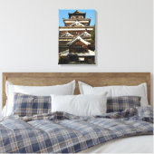 Hiroshima Castle 広 島 城, Hiroshima, Japan Canvas Afdruk (Insitu (Slaapkamer))