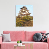 Hiroshima Castle 広 島 城, Hiroshima, Japan Canvas Afdruk (Insitu (Woonkamer))
