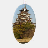 Hiroshima Castle 広 島 城, Hiroshima, Japan Keramisch Ornament (Rechts)