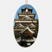 Hiroshima Castle 広 島 城, Hiroshima, Japan Keramisch Ornament (Rechts)