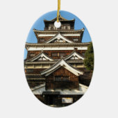 Hiroshima Castle 広 島 城, Hiroshima, Japan Keramisch Ornament (Voorkant)