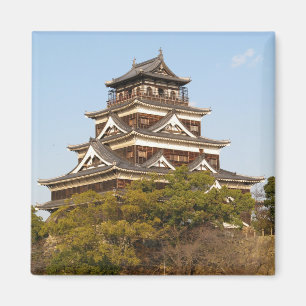 Hiroshima Castle 広 島 城, Hiroshima, Japan Magneet