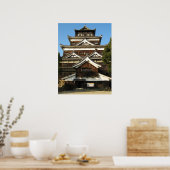 Hiroshima Castle 広 島 城, Hiroshima, Japan Poster (Keuken)