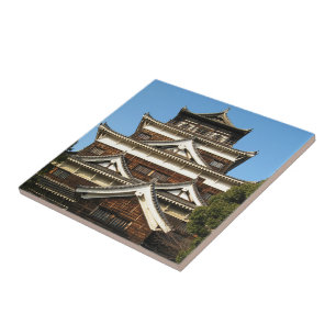 Hiroshima Castle 広 島 城, Hiroshima, Japan Tegeltje