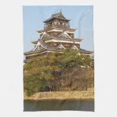 Hiroshima Castle 広 島 城, Hiroshima, Japan Theedoek (Verticaal)