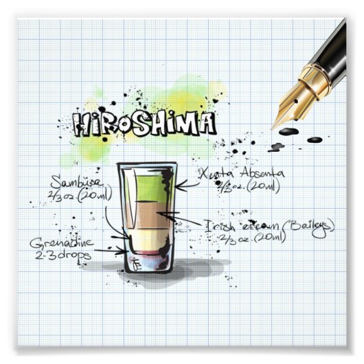 Hiroshima Foto Afdruk (Voorkant)