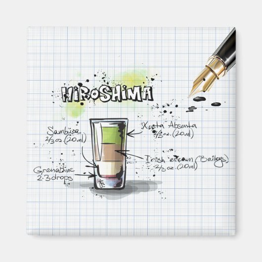 Hiroshima Magneet (Voorkant)