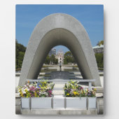 Hiroshima Memorial Cenotaph Fotoplaat (Voorkant)