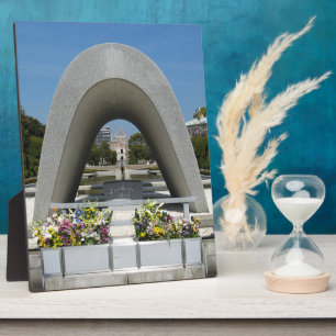 Hiroshima Memorial Cenotaph Fotoplaat