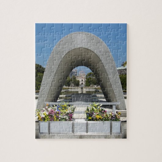 Hiroshima Memorial Cenotaph Legpuzzel (Verticaal)