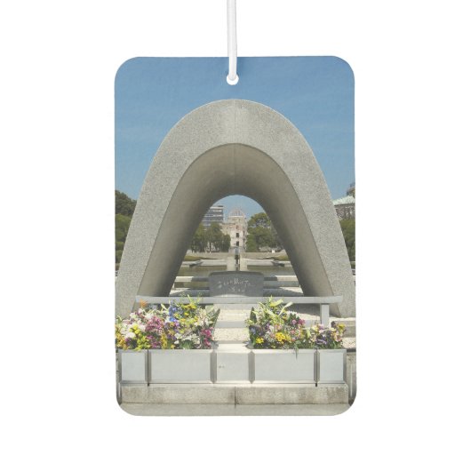 Hiroshima Memorial Cenotaph Luchtverfrisser (Voorkant)