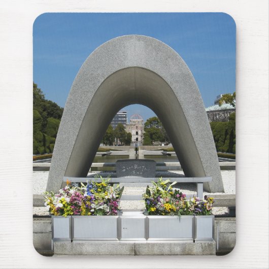 Hiroshima Memorial Cenotaph Muismat (Voorkant)