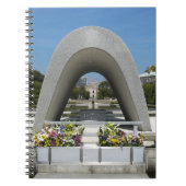 Hiroshima Memorial Cenotaph Notitieboek (Voorkant)