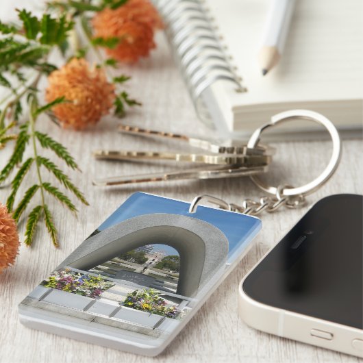 Hiroshima Memorial Cenotaph Sleutelhanger (Voorkant Rechts)