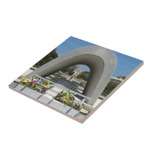 Hiroshima Memorial Cenotaph Tegeltje