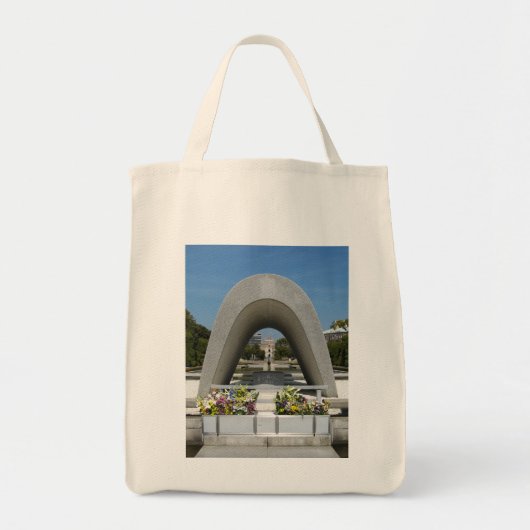 Hiroshima Memorial Cenotaph Tote Bag (Voorkant)