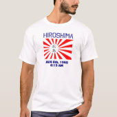 Hiroshima Rising Sun T-shirt (Voorkant)
