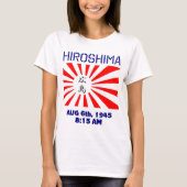Hiroshima Rising Sun T-shirt (Voorkant)