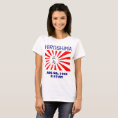 Hiroshima Rising Sun T-shirt (Voorkant volledig)