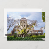Hiroshima Vredesherdenkingspostkaart Briefkaart (Voorkant / Achterkant)