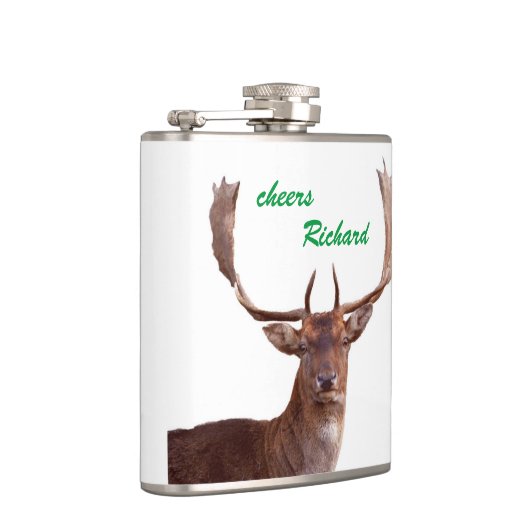 Hirsch-Flachmann Heupfles (Rechts)