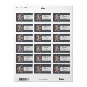Hirsch im Busch Etiket (Full Sheet)