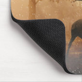 Hirsch prachtige natuur muismat (Hoek)