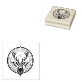 Hirsch Rubberstempel (Gestempeld)