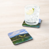 Hirschenkogelin Summer - Water Reflections Bier Onderzetter (Rechterzijde)