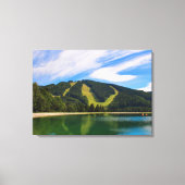 Hirschenkogelin Summer - Water Reflections Canvas Afdruk (Voorkant)