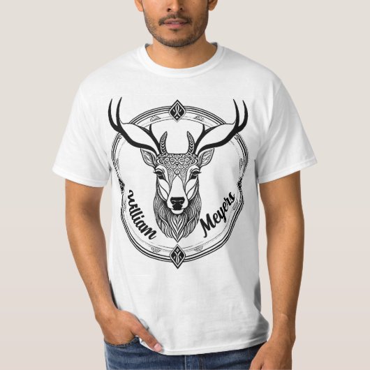 Hirschkopf T-shirt (Voorkant)