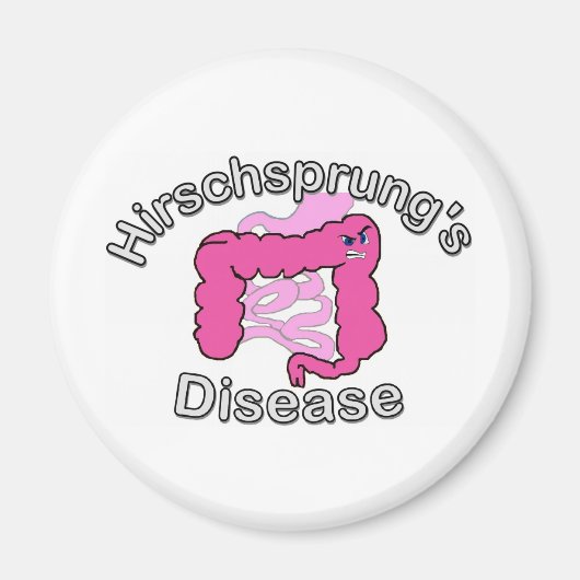 Hirschsprung's Disease Awareness Magneet (Voorkant)