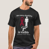 Hirschsprungs Disease Awareness Warrior Support Bu T-shirt (Voorkant)