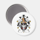 Hirt Family Crest Magneet (Voorkant / Achterkant)