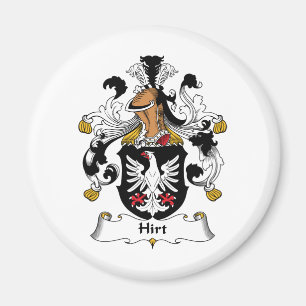 Hirt Family Crest Magneet