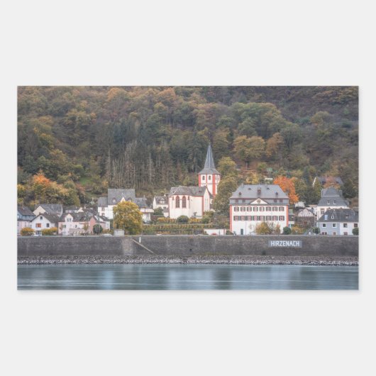 Hirzenach Rechthoekige Sticker (Voorkant)