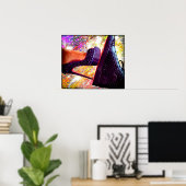 His and Hers Red Bottom Heels and Sneakers Poster (Thuiskantoor)