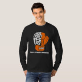 His Fight Is My Fight For Multiple Sclerosis Aware T-shirt (Voorkant volledig)