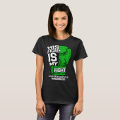 His Fight Is My Fight Gastroparesis Awareness Gree T-shirt (Voorkant volledig)