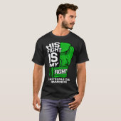 His Fight Is My Fight Gastroparesis Awareness Gree T-shirt (Voorkant volledig)