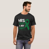 His Fight Is My Fight MUSCULAR DYSTROPHY AWARENESS T-shirt (Voorkant volledig)