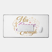 His grace is enough bureaumat (Keyboard & Muis)