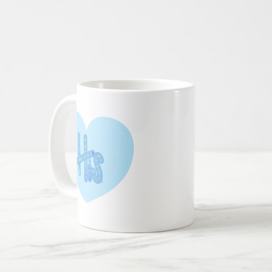 His Heart mug Koffiemok (Voorkant links)