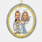 HIS & HER ANGELS ORNAMENT (Links)