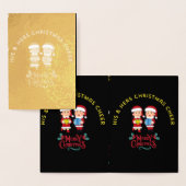 HIS & HERS CHRISTMAS CHEER FOLIE KAARTEN (Display)