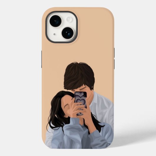 His & Hers | Romantische telefoonhoes Case-Mate iPhone Case (Achterkant)